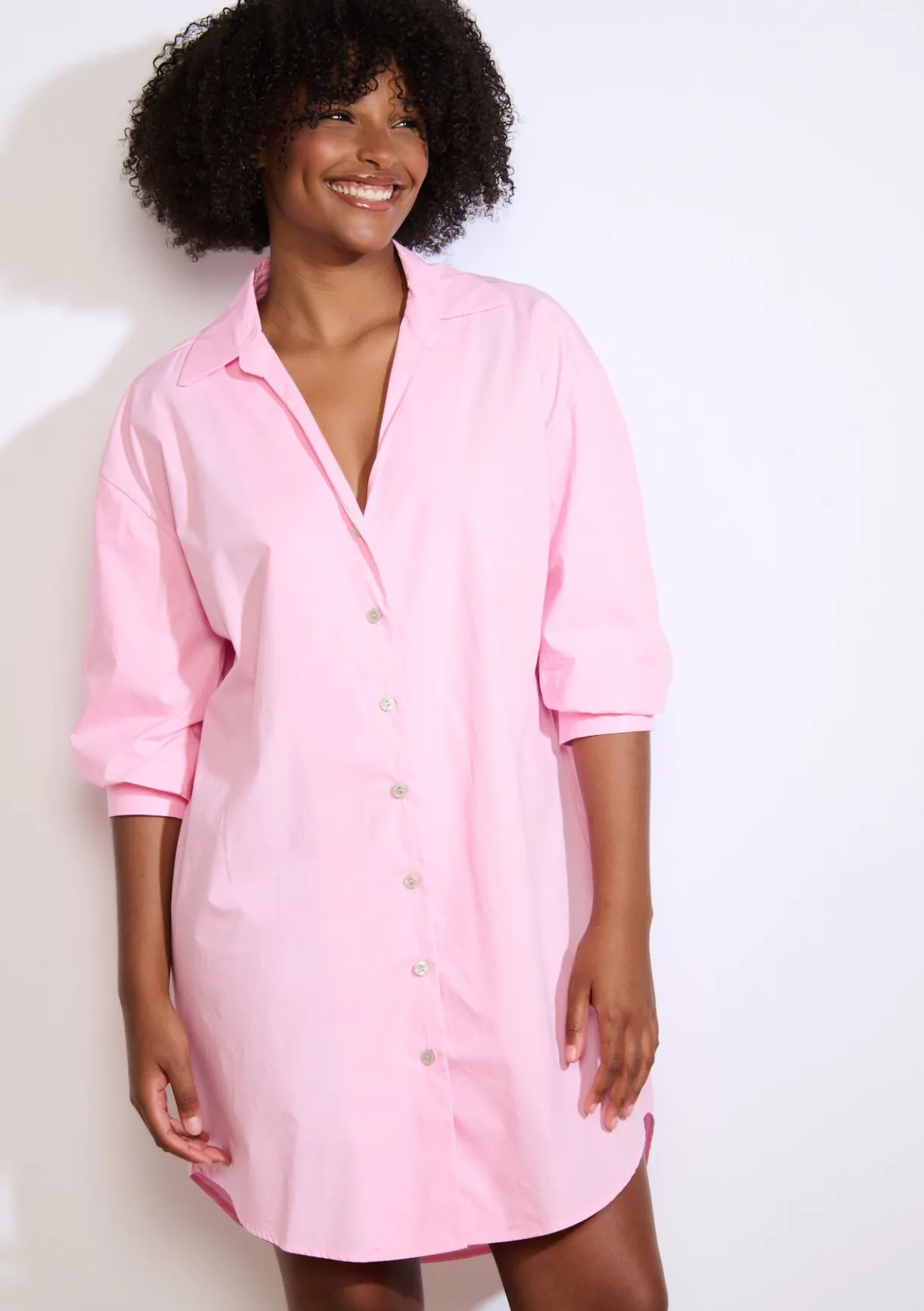 LolaLiza Oversized Overhemdjurk- Jurken