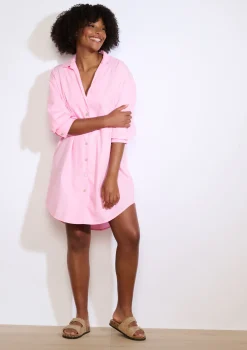 LolaLiza Oversized Overhemdjurk- Jurken