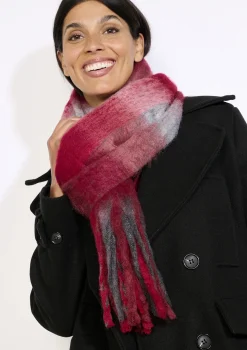 LolaLiza Oversized sjaal met franjes- Accessoires