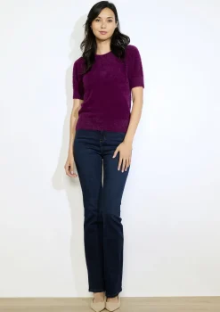 LolaLiza Pluizige trui korte mouwen- Truien En Cardigans