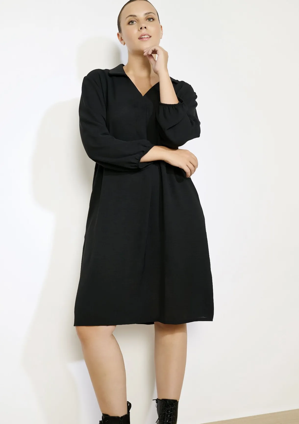 LolaLiza Polo-jurk met driekwartsmouw- Jurken