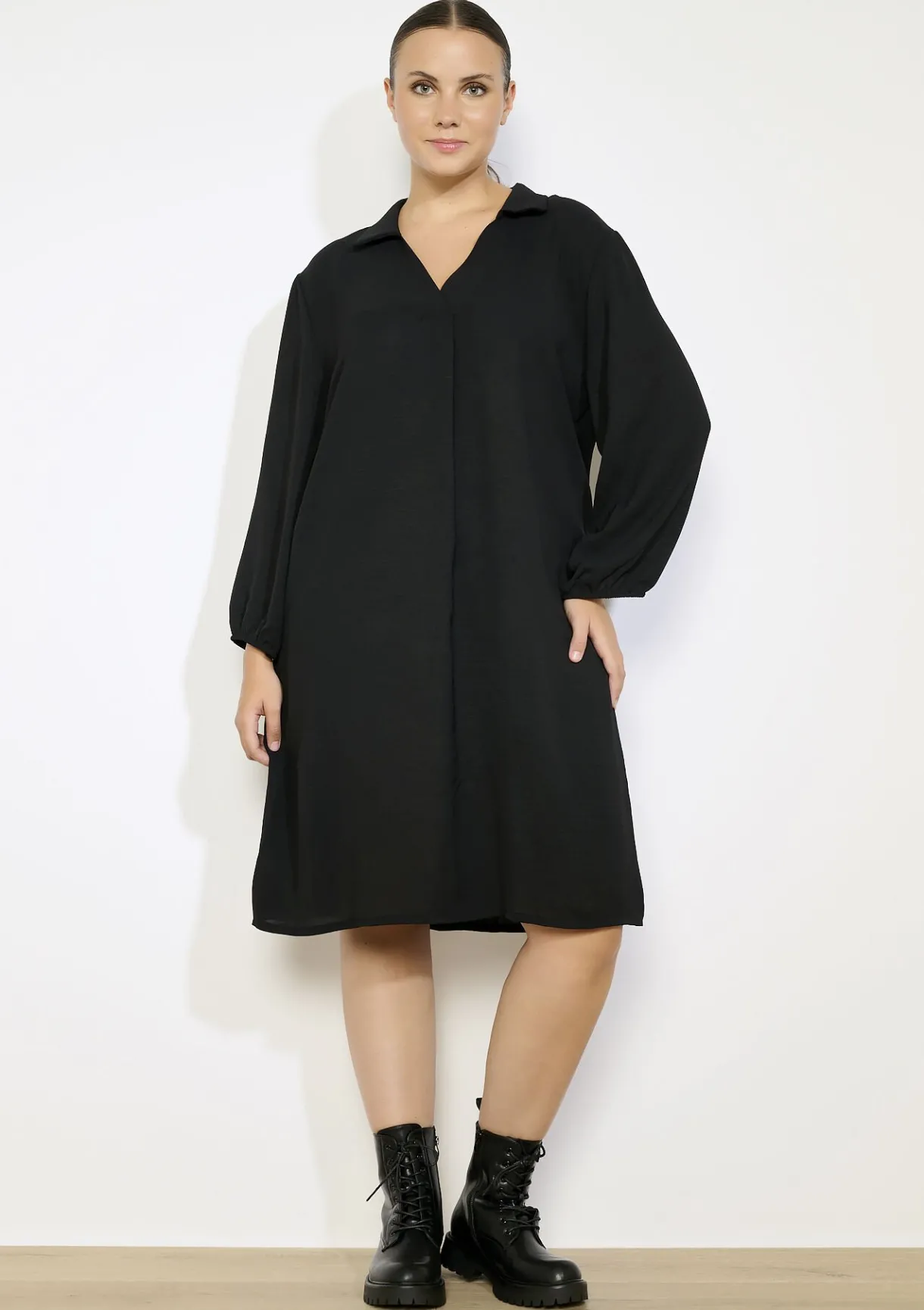 LolaLiza Polo-jurk met driekwartsmouw- Jurken