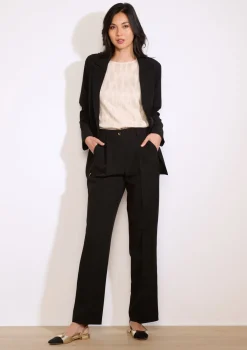 LolaLiza Rechte elegante broek- Co-Ord Sets|Broeken