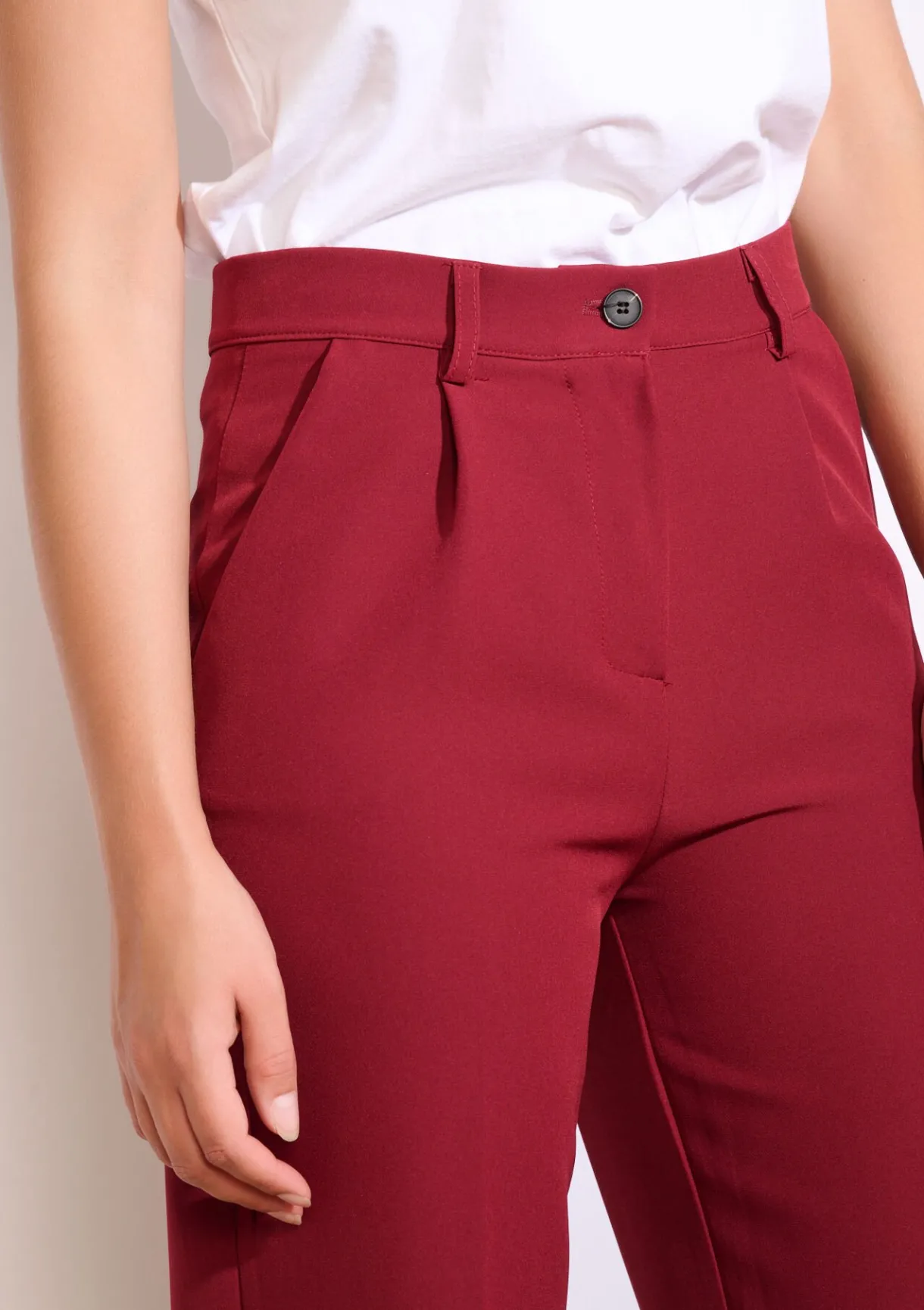 LolaLiza Rechte elegante broek- Co-Ord Sets|Broeken