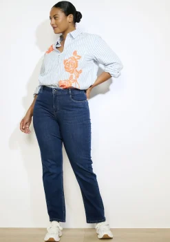 LolaLiza Rechte jeans met hoge taille- Jeans