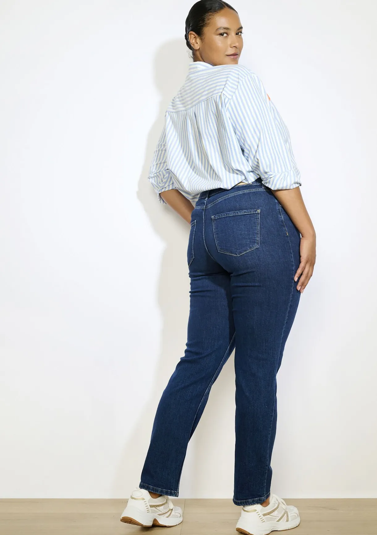 LolaLiza Rechte jeans met hoge taille- Jeans
