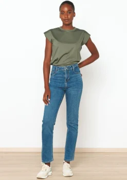 LolaLiza Rechte jeans met hoge taille- Jeans