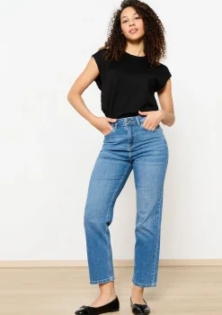 LolaLiza Rechte jeans met hoge taille- Jeans