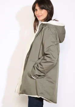 LolaLiza Reversible parka met capuchon- Mantels En Jassen