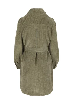 LolaLiza Ribfluwelen overhemdjurk- Jurken