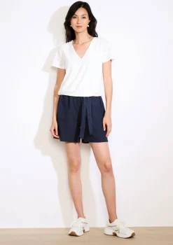 LolaLiza Romantische broderie t-shirt- Tops En T-Shirts