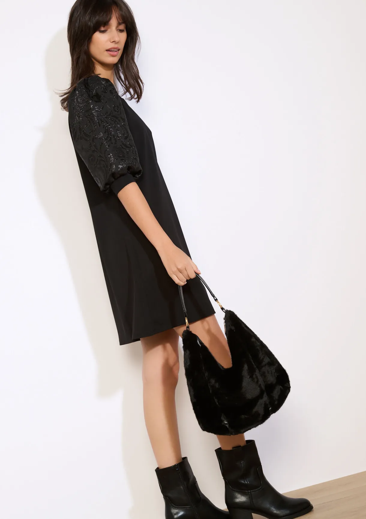 LolaLiza Shopper van imitatiebont- Accessoires