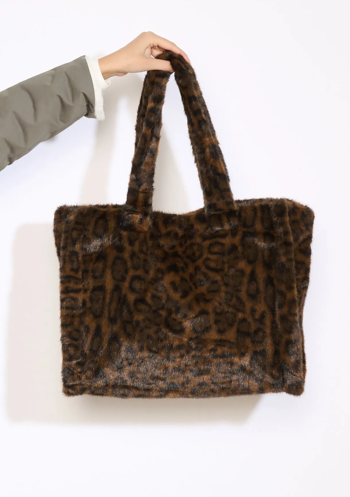 LolaLiza Shopper van imitatiebont- Accessoires