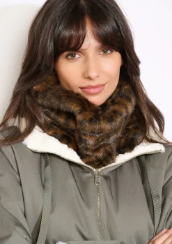 LolaLiza Sjaalkraag van imitatiebont- Accessoires