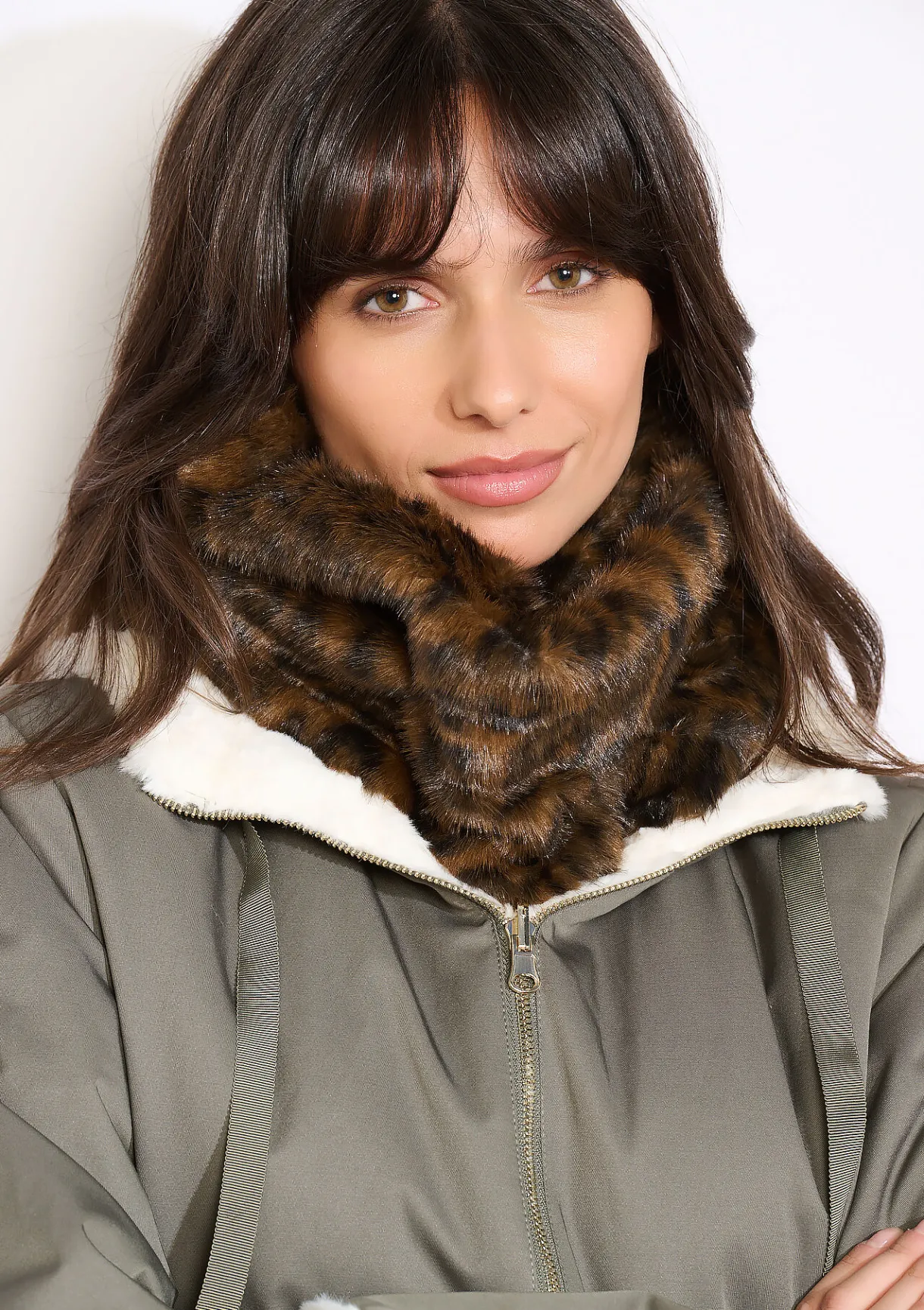 LolaLiza Sjaalkraag van imitatiebont- Accessoires