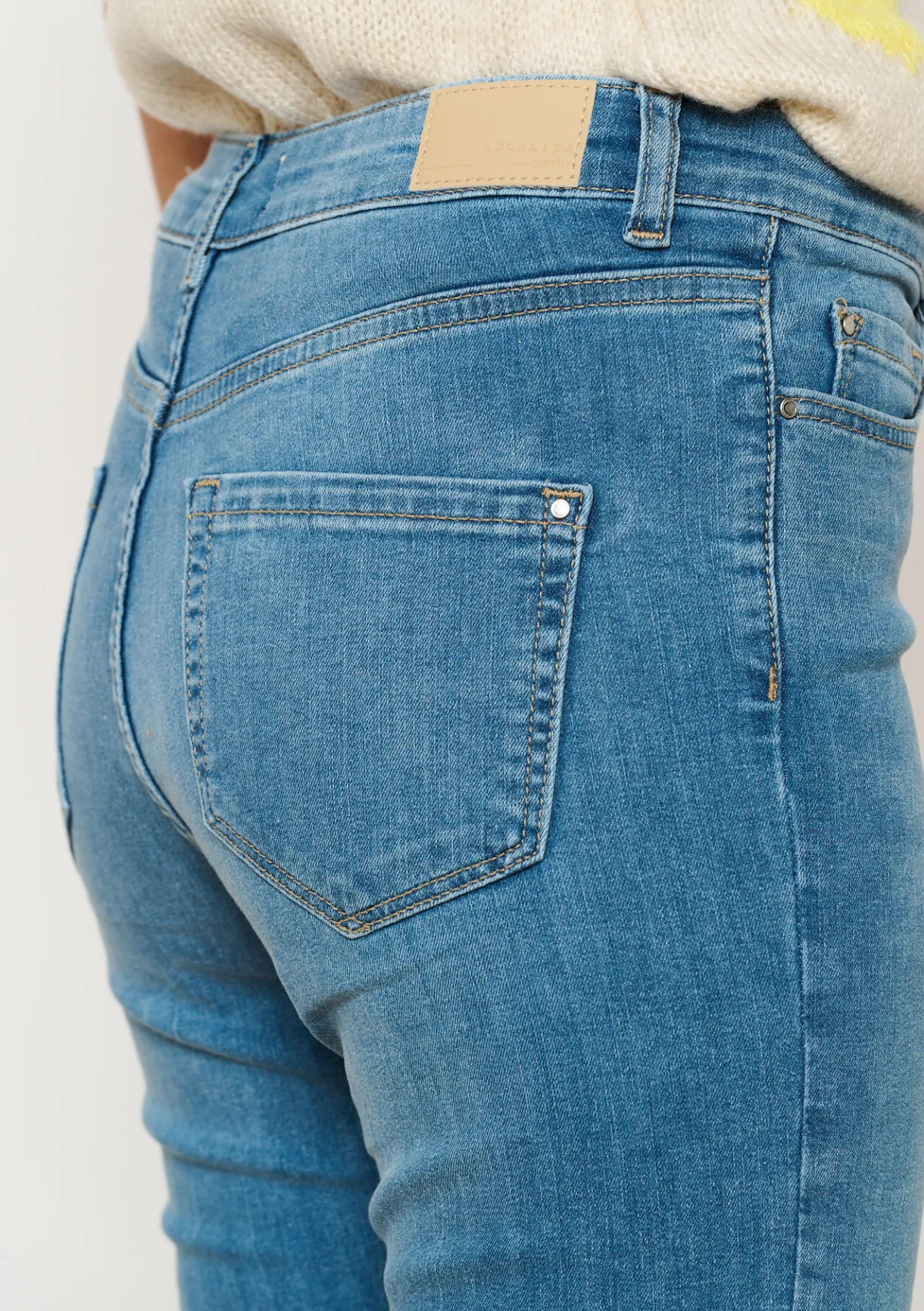 LolaLiza Skinny jeans met hoge taille- Jeans