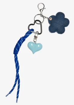 LolaLiza Sleutelhanger bloem en hart- Accessoires