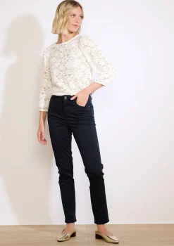 LolaLiza Slim fit broek met hoge taille- Broeken