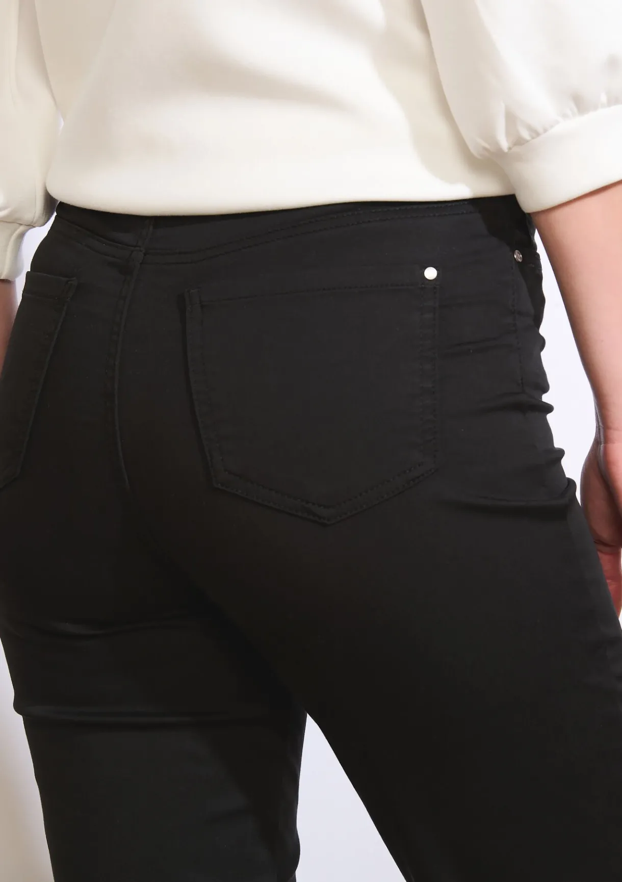 LolaLiza Slim fit broek met hoge taille- Broeken