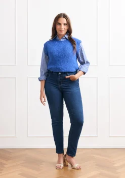 LolaLiza Slim jeans met hoge taille- Jeans