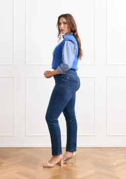 LolaLiza Slim jeans met hoge taille- Jeans