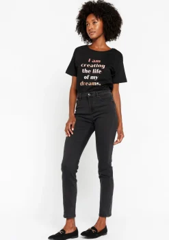 LolaLiza Slim jeans met hoge taille- Jeans