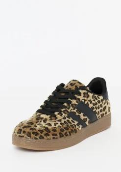 LolaLiza Sneakers met luipaardprint- Schoenen