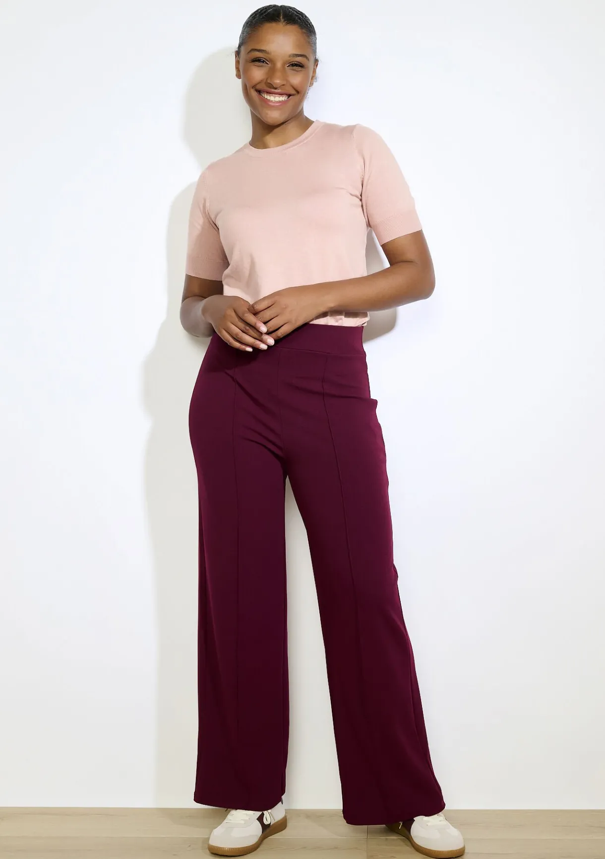 LolaLiza Soepele broek met hoge taille- Broeken