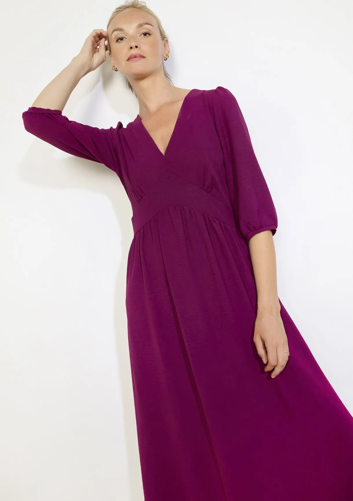 LolaLiza Soepele midi-jurk- Jurken