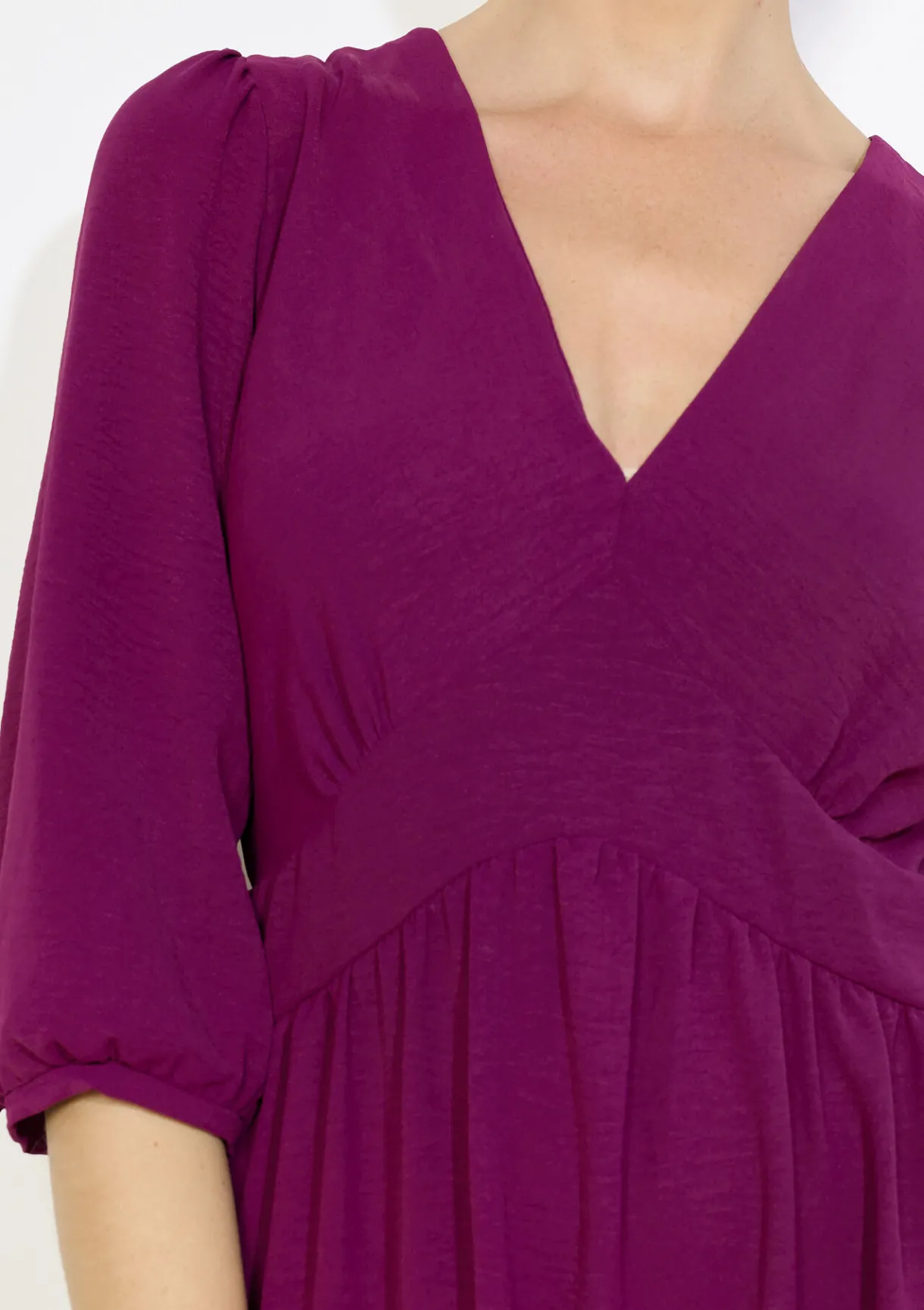 LolaLiza Soepele midi-jurk- Jurken