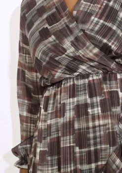 LolaLiza Soepele wikkeljurk met print- Jurken