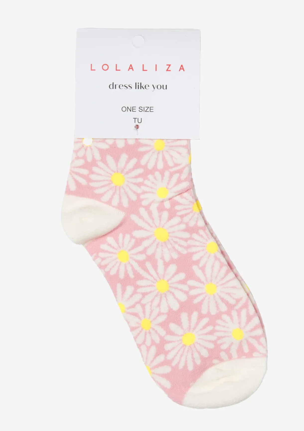 LolaLiza Sokken met bloemenprint- Accessoires