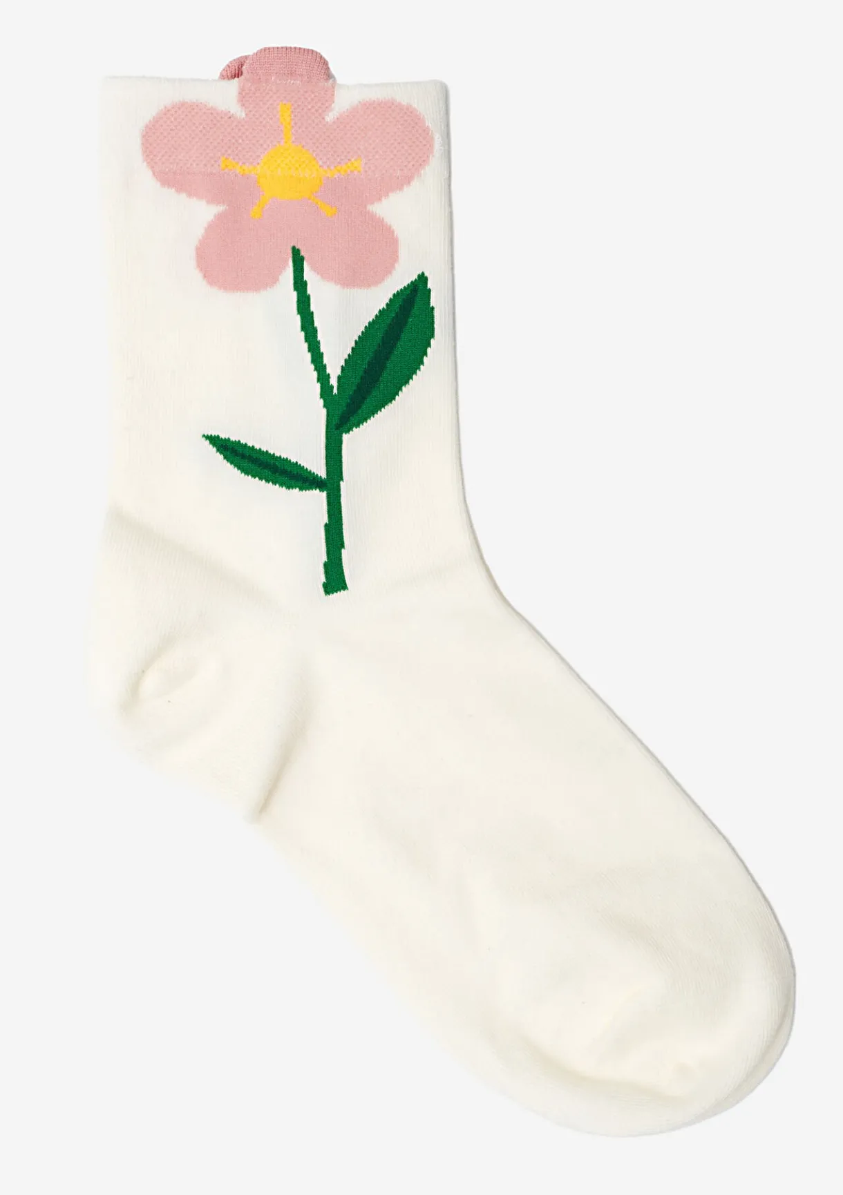 LolaLiza Sokken met grote bloem- Accessoires