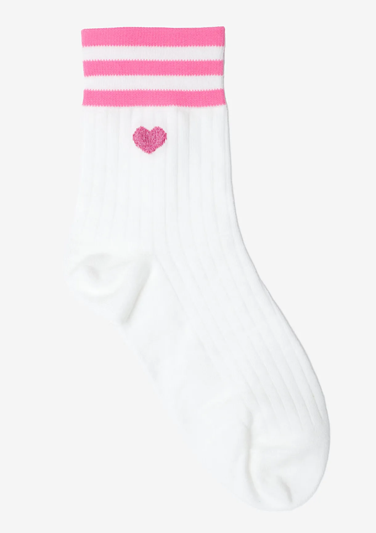 LolaLiza Sportieve sokken met hart- Accessoires