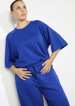 LolaLiza Sportieve sweater met banden- Sweats|Loungewear