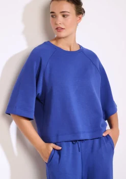 LolaLiza Sportieve sweater met banden- Sweats|Loungewear