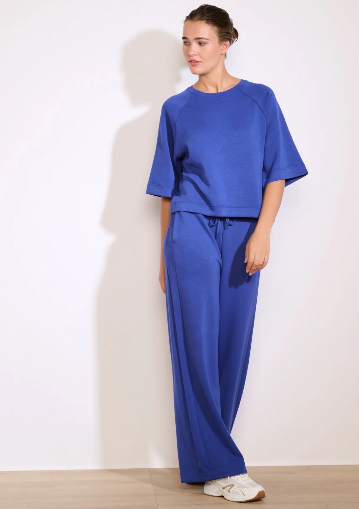 LolaLiza Sportieve sweater met banden- Sweats|Loungewear