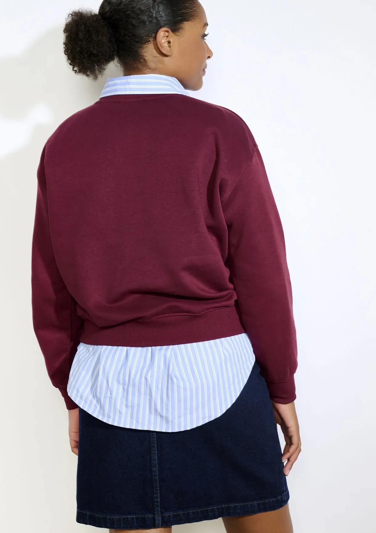 LolaLiza Sweater met tekst- Sweats