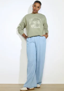 LolaLiza Sweater met tekst- Sweats