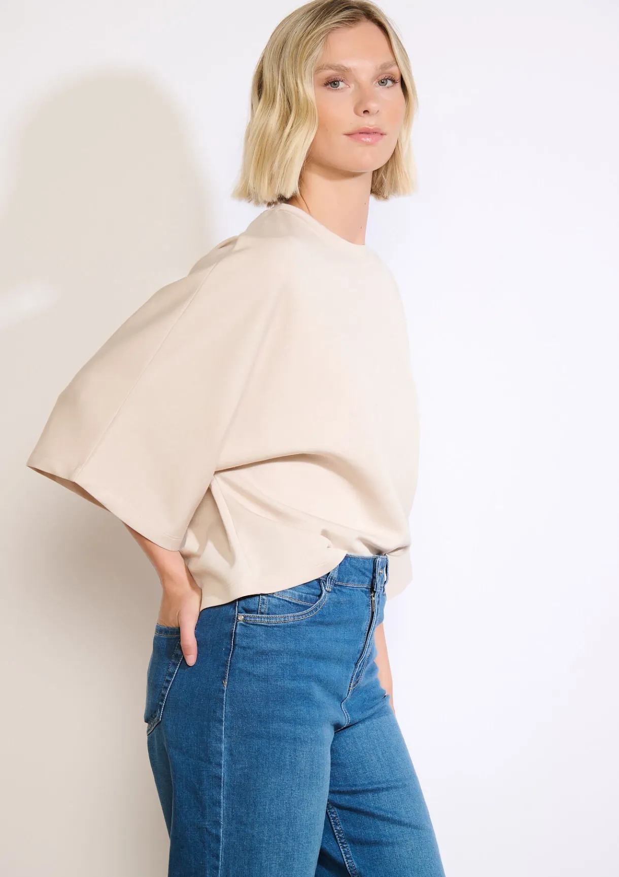 LolaLiza Sweater met wijde mouwen- Sweats