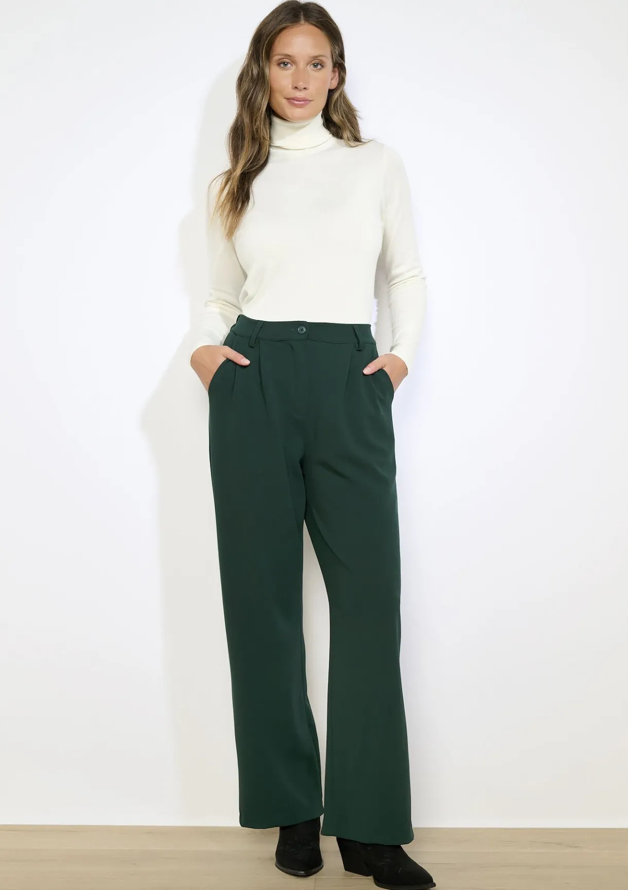 LolaLiza Tailored twill broek- Broeken
