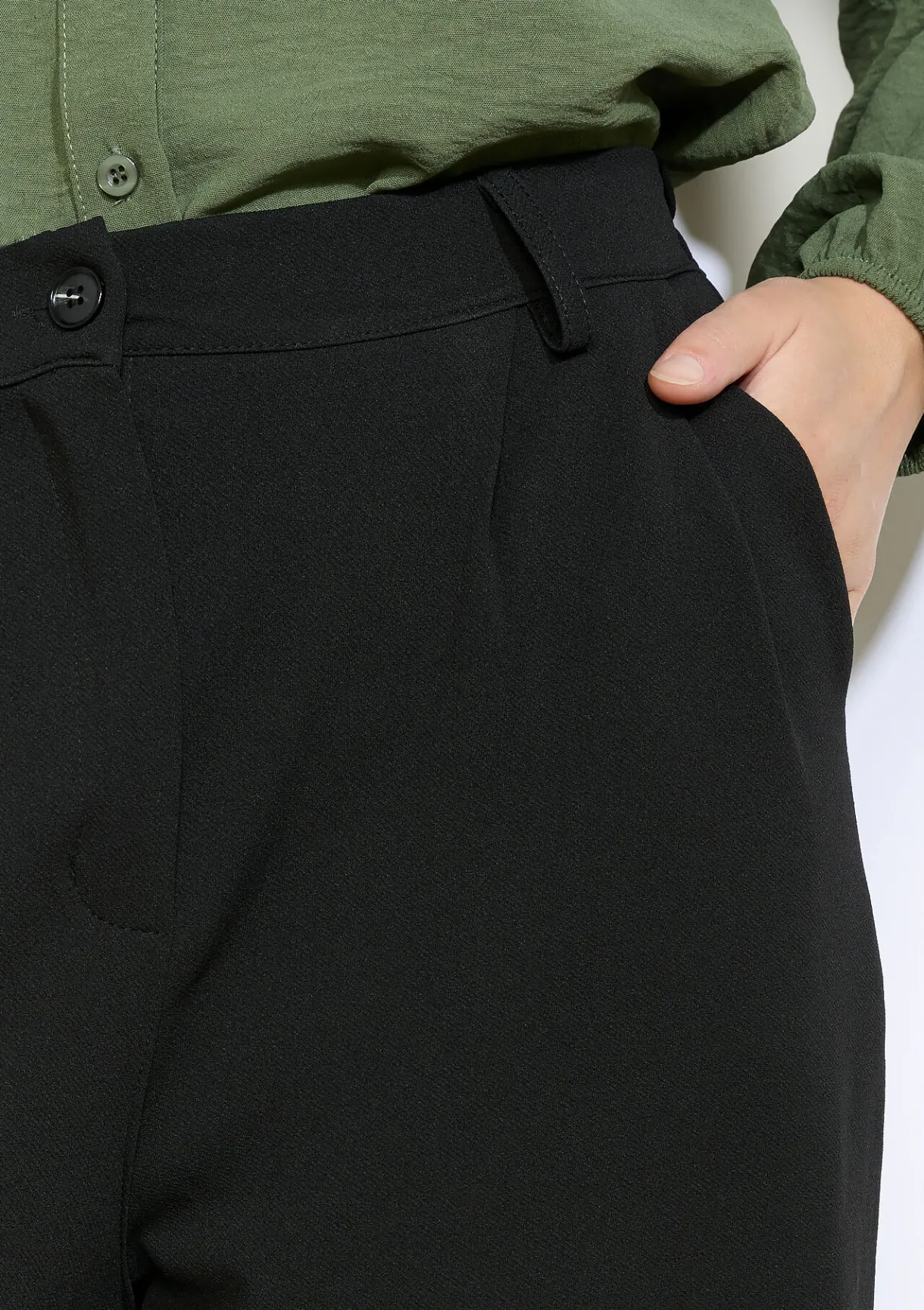 LolaLiza Tailored twill broek- Broeken