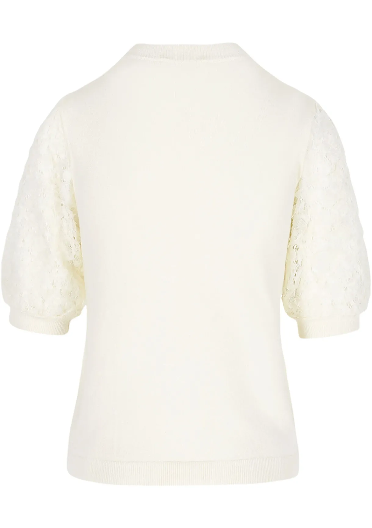 LolaLiza Top met kanten mouwen- Truien En Cardigans