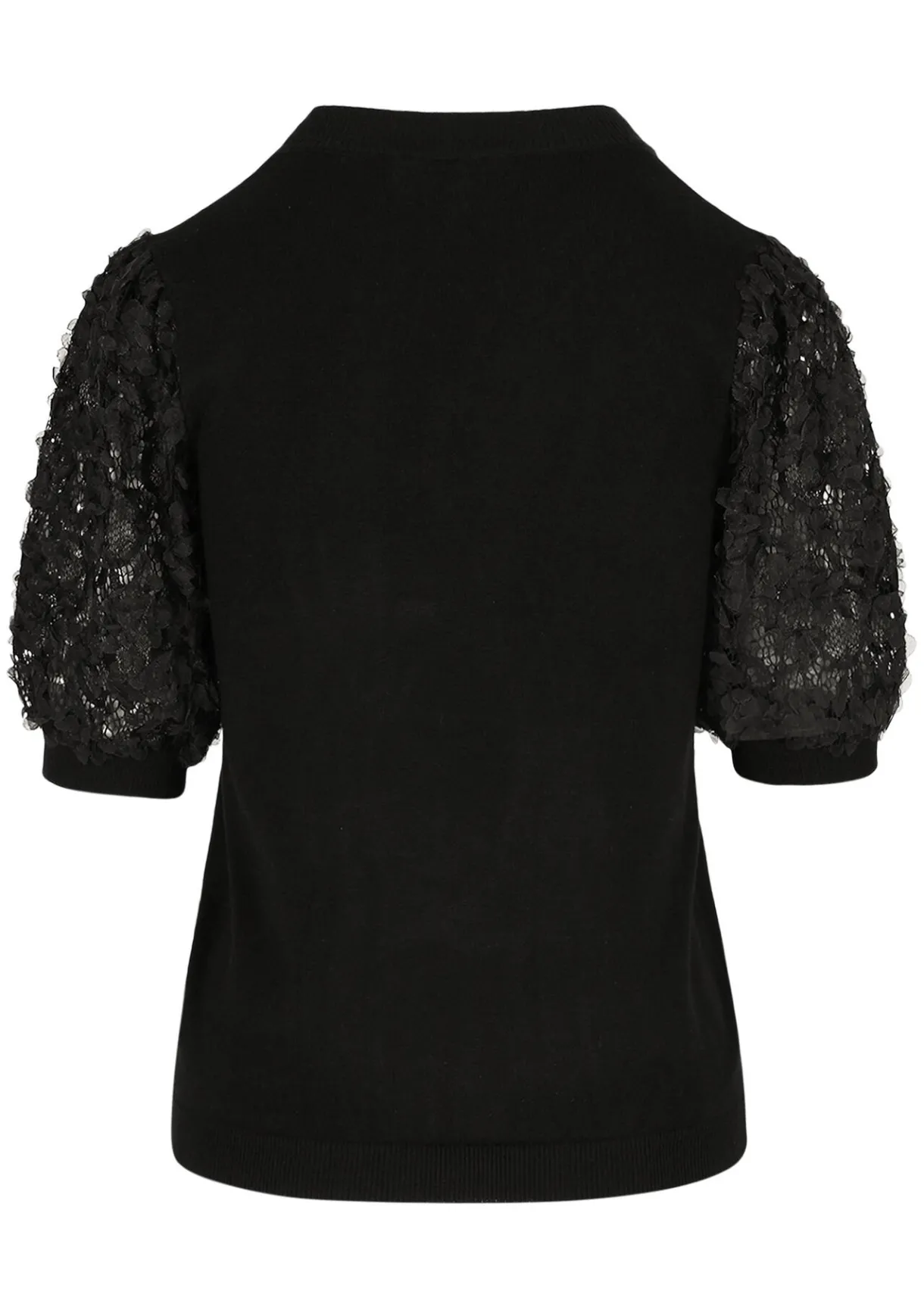 LolaLiza Top met kanten mouwen- Truien En Cardigans