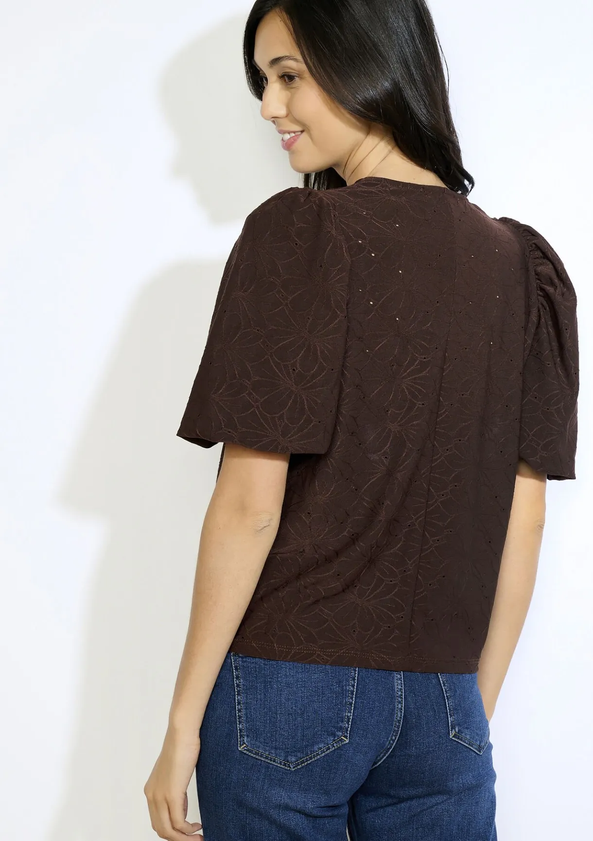 LolaLiza Top met pofmouwen- Tops En T-Shirts