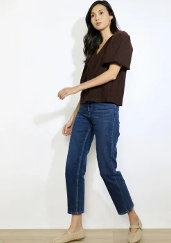 LolaLiza Top met pofmouwen- Tops En T-Shirts