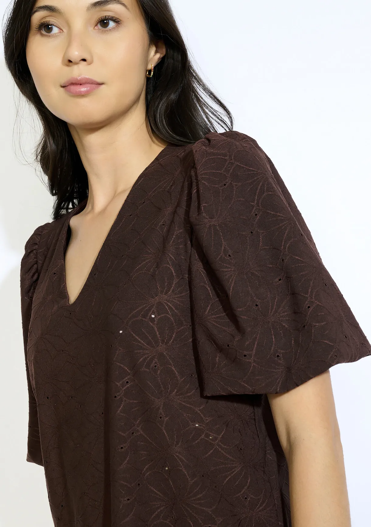 LolaLiza Top met pofmouwen- Tops En T-Shirts