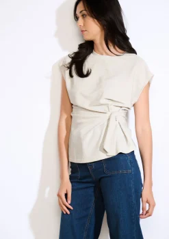 LolaLiza Top met sierlijke knoop- Tops En T-Shirts