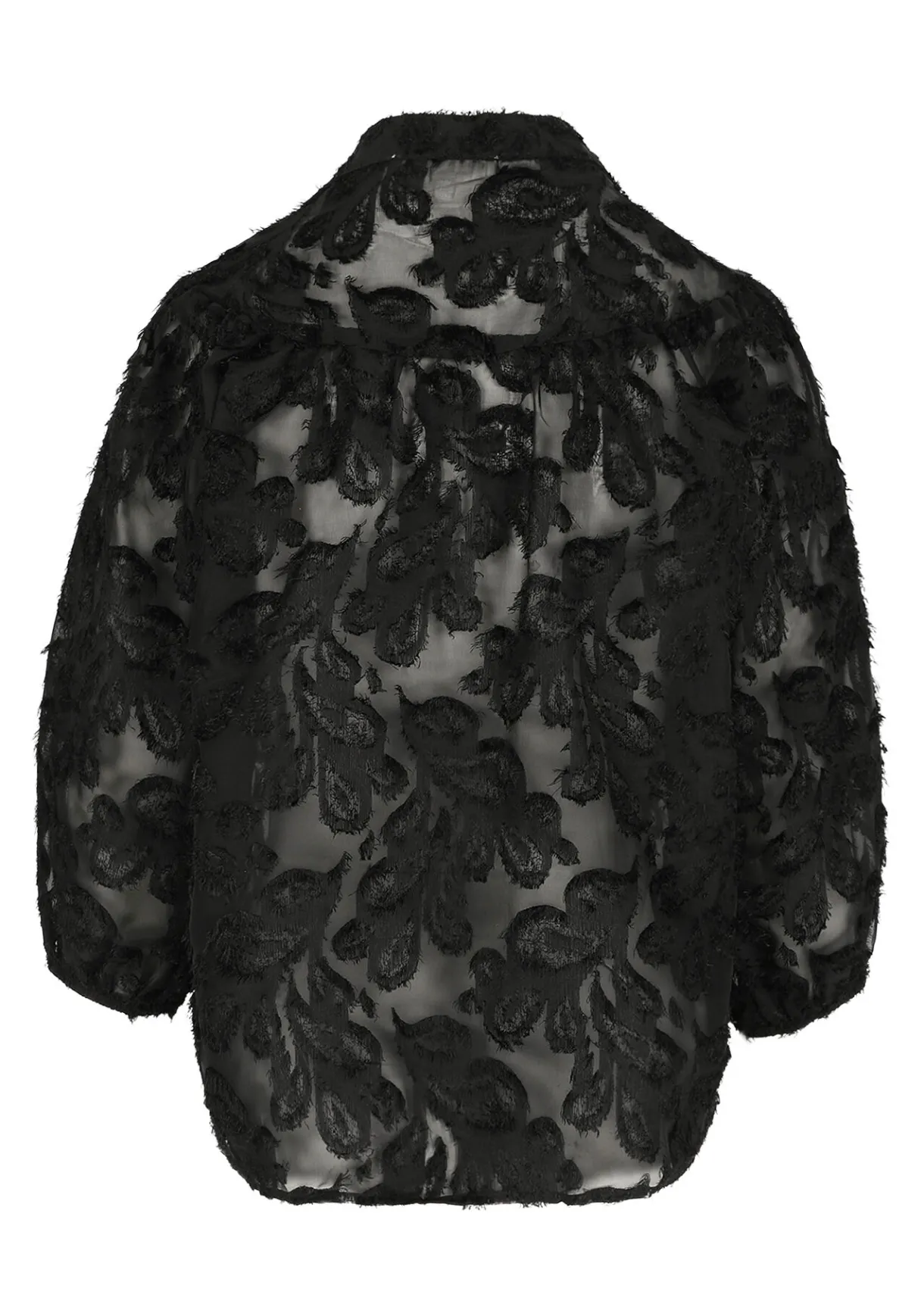 LolaLiza Transparant overhemd met structuur- Blouses En Hemden