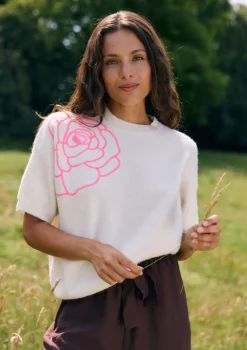 LolaLiza Trui met bloemenmotief- Truien En Cardigans